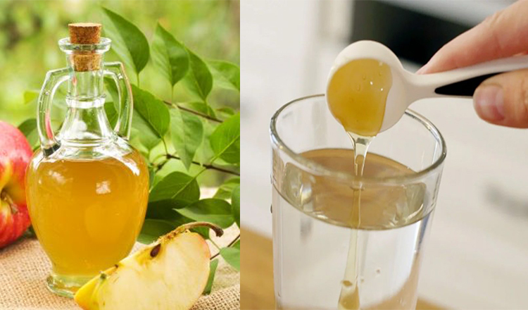 Apă cu miere și oțet de mere – Consumat pe stomacul gol